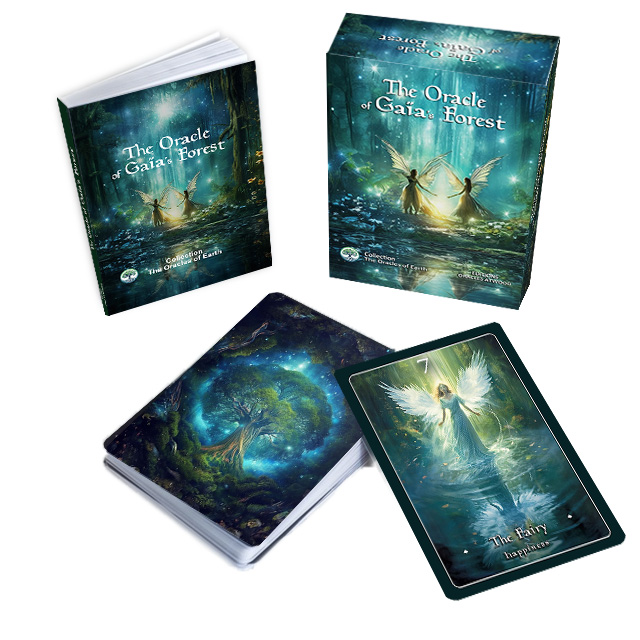 oracleofGaiasForestwithBoxandCards Oracle of Gaia's Forest with box and cards